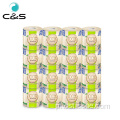Papel de lenço de papel higiênico amigável ao meio ambiente natural
